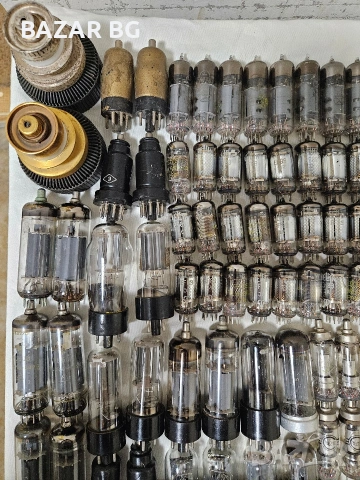 Лот: над 210 броя електронни лампи., снимка 6 - Друга електроника - 53760165