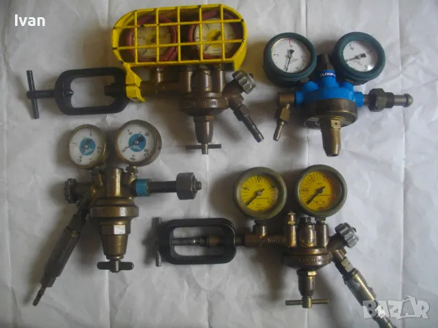 Оксиженен оригинален РЕДУЦИР ВЕНТИЛ РАЗЛИЧНИ за кислород ацетилен MESSER GRIESHEIM EWO GLOOR 315 bar, снимка 5 - Други инструменти - 47548101