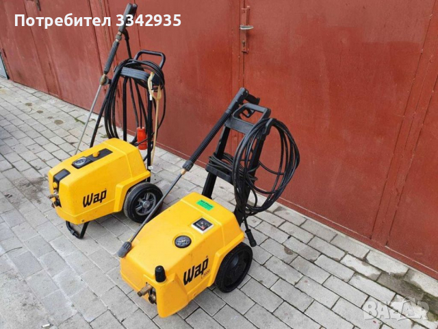 Професионална монофазна водоструйка wap karcher