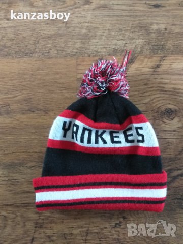 new era yankees - страхотна зимна шапка, снимка 5 - Шапки - 39813918