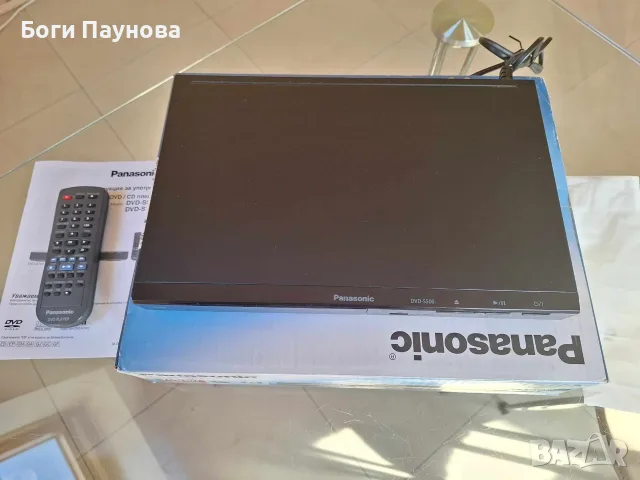Рanasonic DVD-S500EP-K., снимка 2 - Плейъри, домашно кино, прожектори - 56218743
