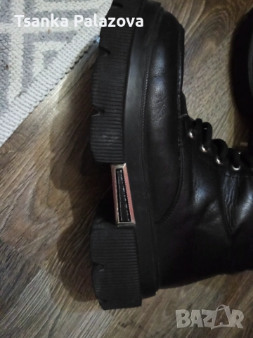 Кожени боти 36 номер Tucino shoes Milano, снимка 5 - Детски боти и ботуши - 52334504