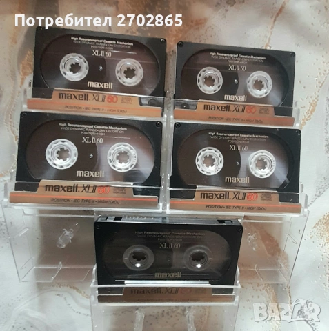 Аудио касети , MAXELL XLII  60 мин. - хром, снимка 3 - Аудио касети - 53442794