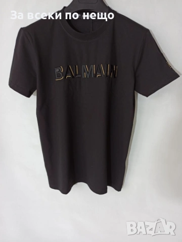 Balmain Мъжка Тениска👕Мъжка Блуза С Къс Ръкав Код Urban39