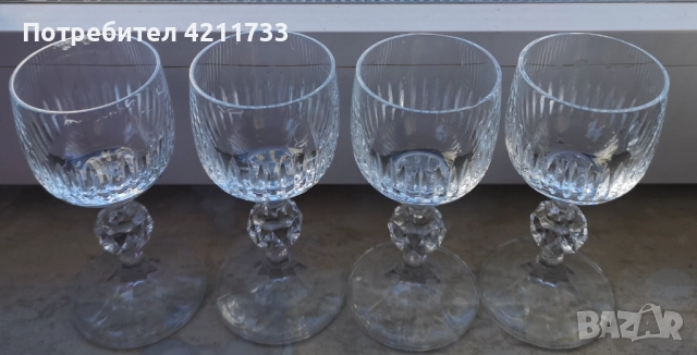 5 кристални чаши за алкохол НОВО, снимка 8 - Чаши - 52735773