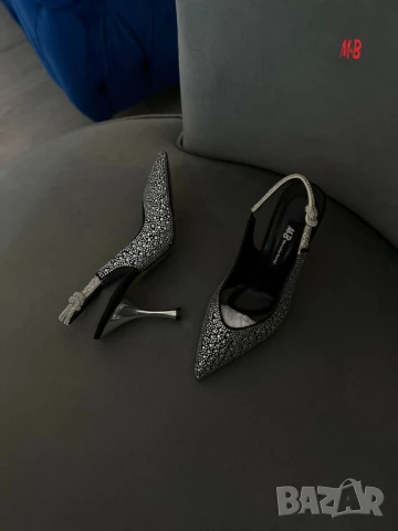 обувки на ток с камъни, снимка 4 - Дамски обувки на ток - 50776455