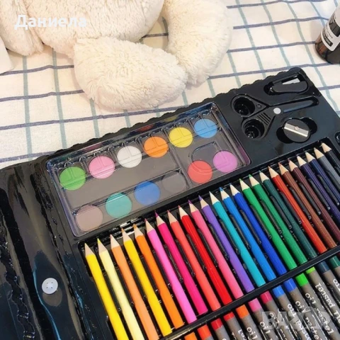 Комплект за рисуване от 150 части, снимка 3 - Рисуване и оцветяване - 51012946