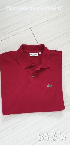Lacoste Classic Fit Pique Cotton Mens Size 6 -XL  ОРИГИНАЛ! Мъжка Тениска!, снимка 11 - Тениски - 40938449