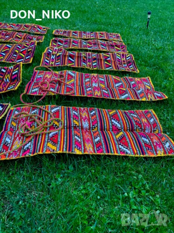 Вълнени родопски Престилки 10 бройки, снимка 6 - Антикварни и старинни предмети - 51351979