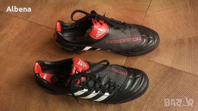 ADIDAS PREDATOR размер EUR 40 2/3 / UK 7 бутонки естествена кожа 32-11-S, снимка 2 - Спортни обувки - 34540633