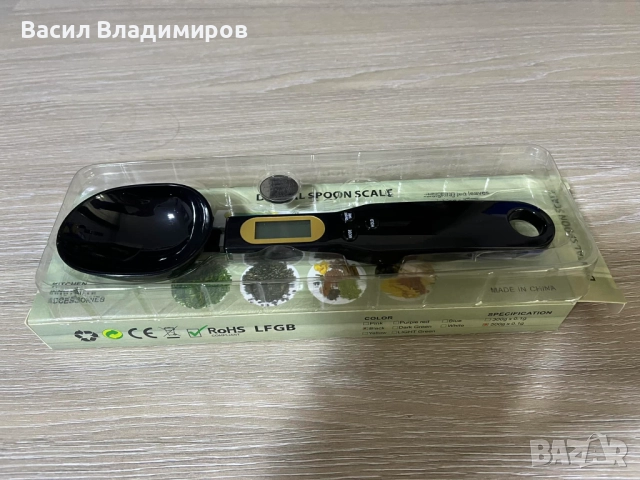 Дигитална мерителна лъжица с LСD диcплeй