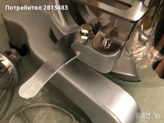 Планетарен миксер 10 л - 3 скорости 110, 178 и 390 об/мн за разбиване, смесване и месене, снимка 6 - Миксери - 48862424