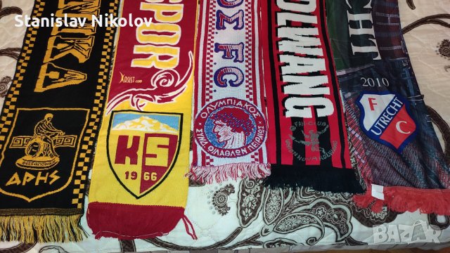 Футболни шалове на Arsenal, England, Aris, Schalke 04, St. Pauli and more, снимка 10 - Футбол - 40229407