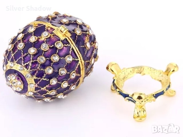 Яйце на Фаберже  / 8, снимка 3 - Антикварни и старинни предмети - 41097451