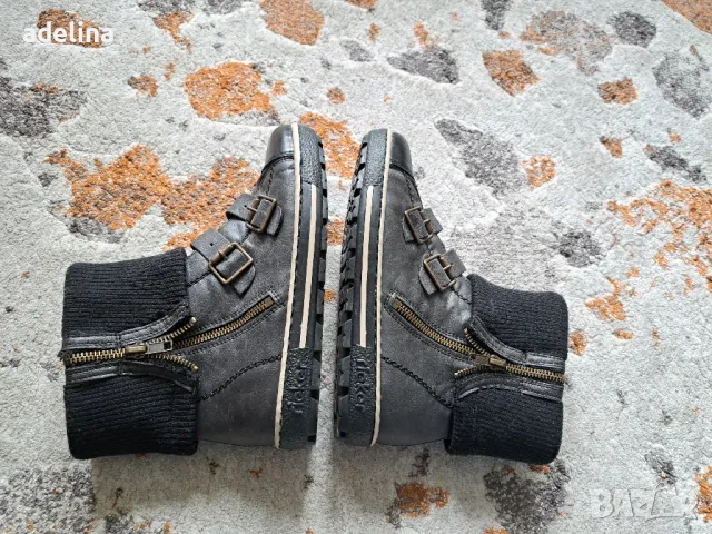 Riker детски кожени боти, 36 номер, снимка 2 - Детски боти и ботуши - 48699446