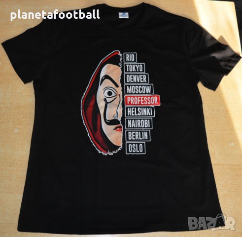 Мъжка тениска от сериала Money Heist!La casa de papel тениска!, снимка 3 - Тениски - 34284971