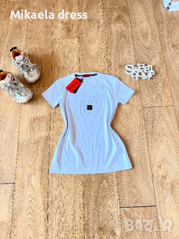 Супер свеж памучен тишърт от Hugo Boss в син цвят.С М Л размер, снимка 6 - Тениски - 53854023