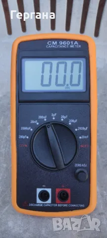 Капацитетметър CM9601A, снимка 2 - Друга електроника - 49922642