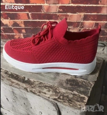 Летни дамски дишащи спортни маратонки, снимка 9 - Маратонки - 52866426