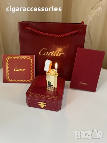 Cartier Panthere запалка с кутия и документи