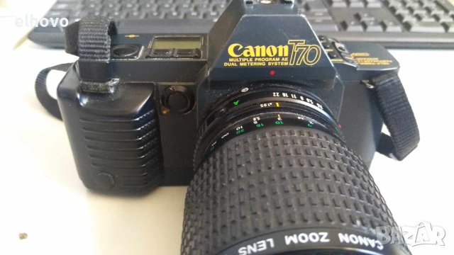 Фотоапарат Canon T70, снимка 3 - Фотоапарати - 41881604