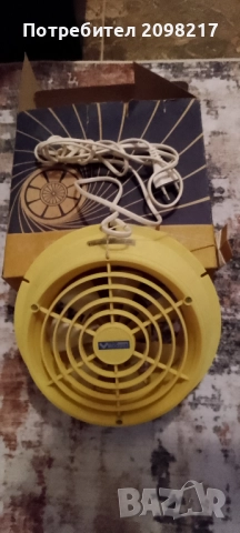 ВЕНТИЛАТОР СТЕНЕН - НЕИЗПОЛЗВАН, снимка 2 - Вентилатори - 52640405