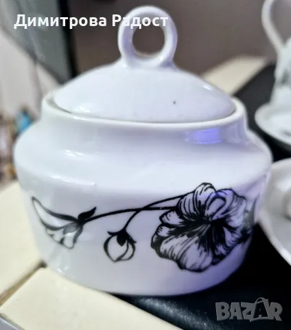 Порцеланов сервиз за кафе на Дянко Стефанов Разград! Състояние ново! , снимка 9 - Сервизи - 48799655