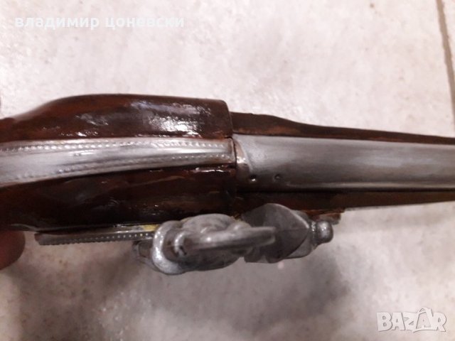 Две кремъчни пушки, пистолет, пищов, пушка, снимка 11 - Колекции - 35682234