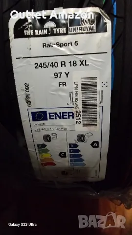 Гума UNIROYAL RainSport 5 245/40 R18 97Y XL FR, снимка 2 - Гуми и джанти - 49362816