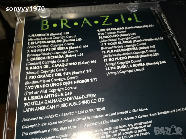 BRAZIL CD 2902241809, снимка 11 - CD дискове - 44533157