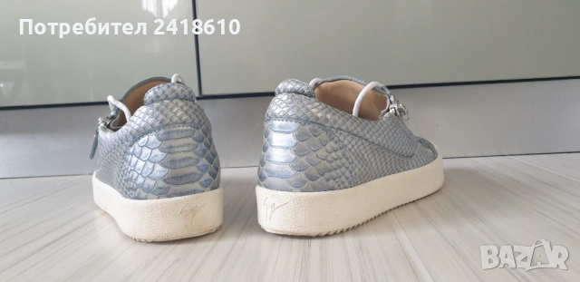 Giuseppe Zanotti Leather Sneakers Size 38 - 24.5см ОРИГИНАЛ! ЕСТЕСТВЕНА Кожа!, снимка 11 - Кецове - 53384592