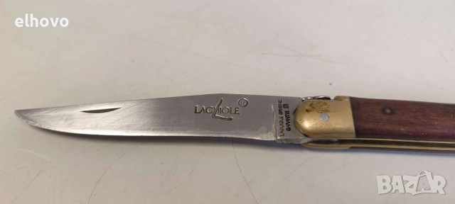 Стара френска джобна ножка Laguiole#1, снимка 6 - Антикварни и старинни предмети - 52536297