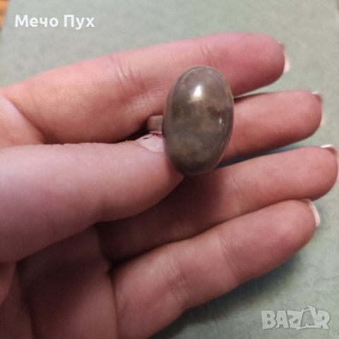 Сребърен пръстен (1), снимка 7 - Пръстени - 41472854