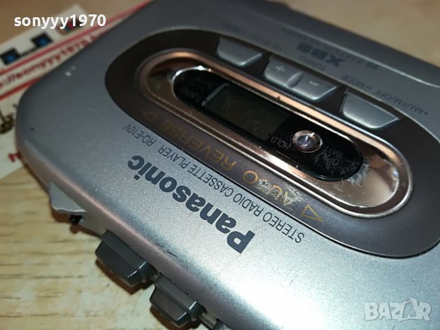 PANASONIC RQ-E10V WALKAN REVERSE/RADIO-ВНОС FRANCE 1711222101, снимка 12 - Радиокасетофони, транзистори - 38709324