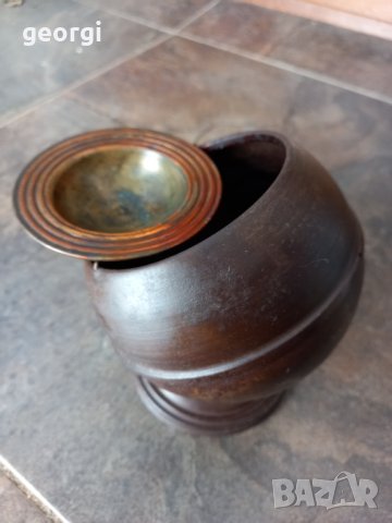 стар ламаринен пепелник антика   16/3, снимка 2 - Колекции - 41911438