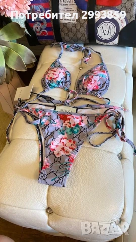 Бански бикини Гучи*Gucci technical bloom, снимка 2 - Бански костюми - 50946244