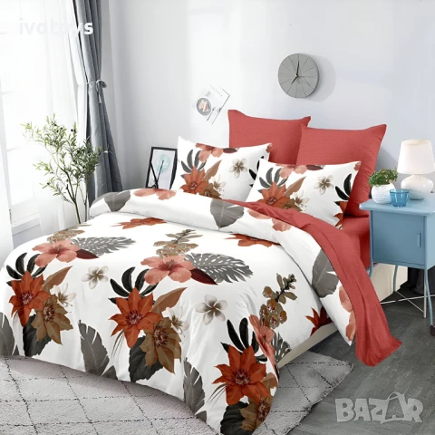 Двулицево спално бельо, 6 части - Модел WS17831, снимка 1