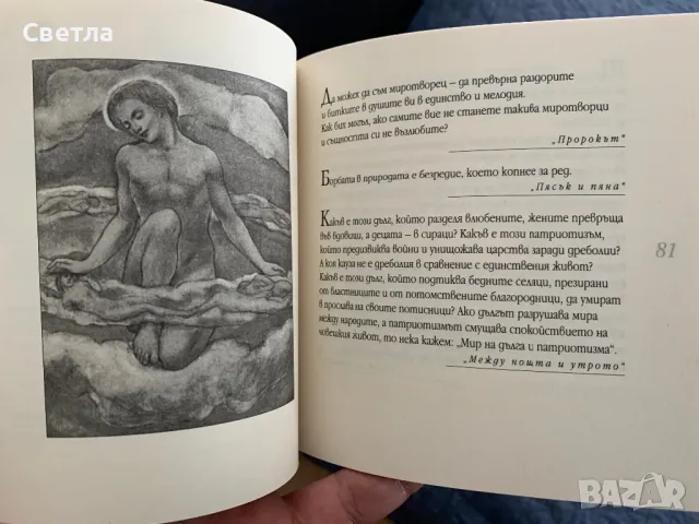 Халил Джубран “Духовна съкровищница: Уникална колекция от най-проницателните мисли на Джубран”, снимка 4 - Художествена литература - 50053661