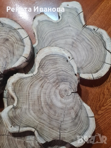Дървени шайби , снимка 3 - Декорация за дома - 52645998