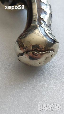 Стар кремъчен пищов със сребърни апликации,работещ ,револвер, ятаган,сабя,щик, снимка 12 - Антикварни и старинни предмети - 52217517