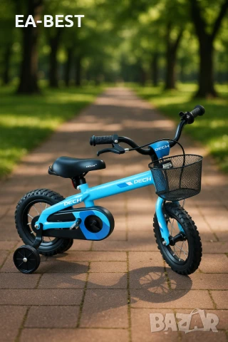 🚲 Детски велосипед Dech 12” със помощни колела