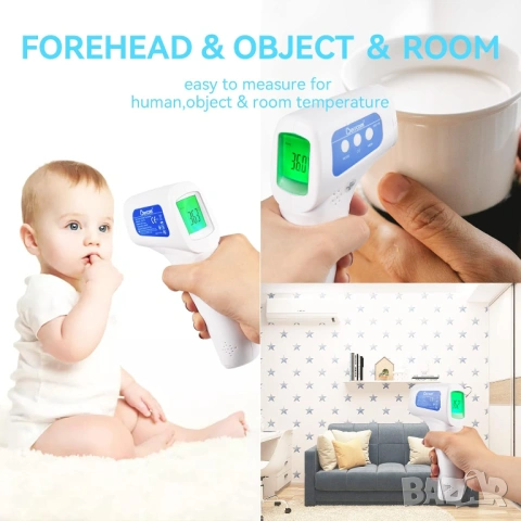 Безконтактен инфрачервен термометър Berrcom JXB-178, снимка 2 - Друга електроника - 53446077