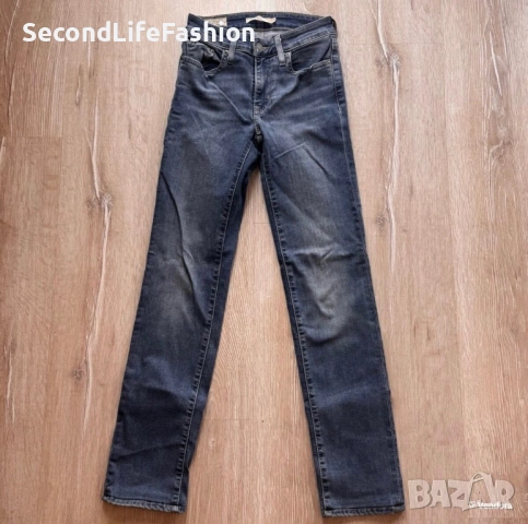 Дамски слим дънки Levi’s 711 размер W24 L32 сини