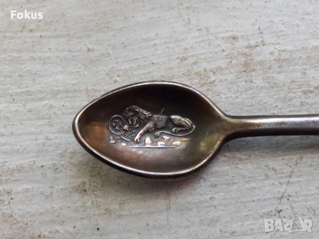 Стара колекционерска дебело посребрена лъжичка на Rolex, снимка 2 - Антикварни и старинни предмети - 53408623