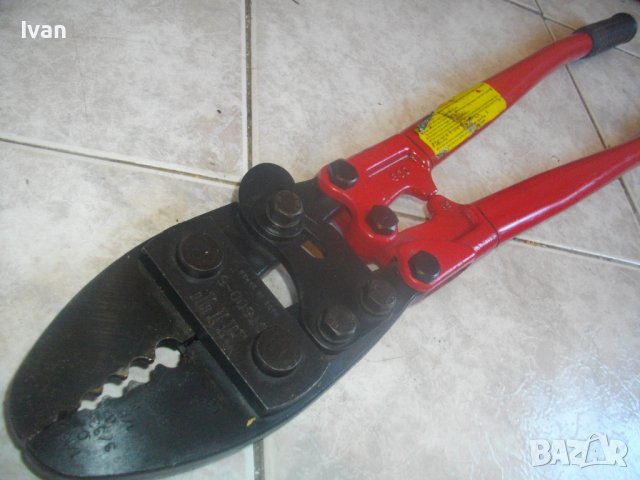 Японска Ножица Кримване Кабели 5 Размера HIT/Ножица Рязане Арматура-Големи-Профи-Френски/Немски-SAM, снимка 3 - Други инструменти - 42127132