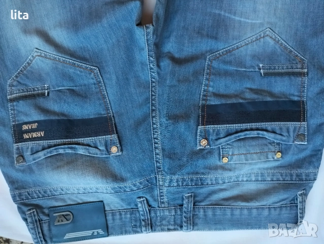 Мъжки дънки EMPORIO ARMANI Размер L, снимка 10 - Дънки - 53846272