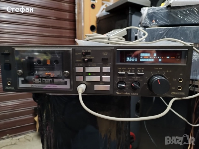 Касетофон Technics RS-M250, Япония, снимка 9 - Декове - 52745812