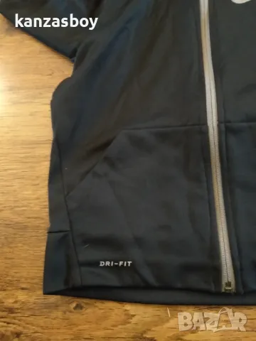 NIKE BOYS THERMA FULL ZIP HOODIE - страхотно юношеско горнище , снимка 5 - Детски анцузи и суичери - 47959774