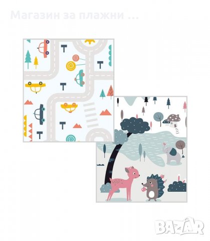 ДВУЛИЦЕВА ДЕТСКА ПОСТЕЛКА ЗА ИГРА С РАЗМЕРИ 2 Х 1.8 М. - код 2804, снимка 4 - Други - 33917190