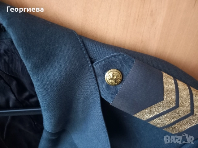 Стара българска пожарникарска униформа, снимка 3 - Колекции - 51723303